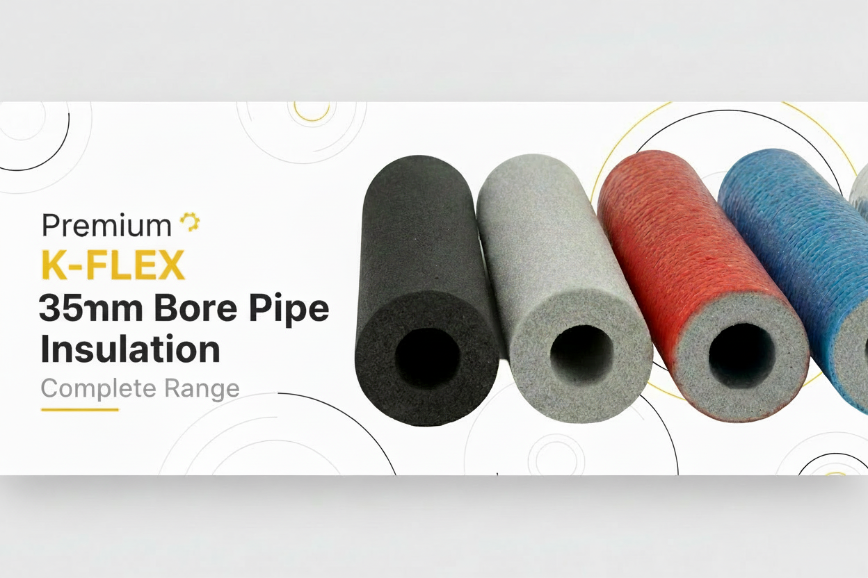 35mm Bore Pipe Insulation (ST & ST/SK) - kflexsupplies.com