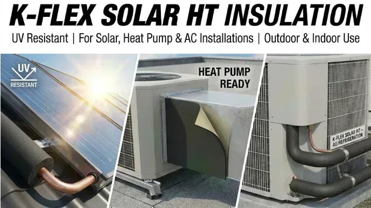 19×22 K-FLEX SOLAR HT Tube Insulation - 25m Coil - kflexsupplies.com