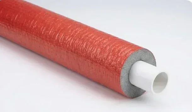 9×22 K-FLEX PE COLOR Tube Insulation - Red - 2m - kflexsupplies.com