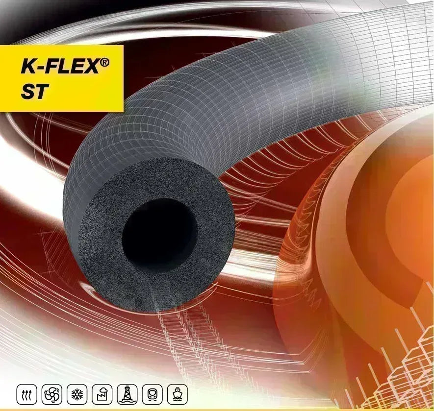 K‑Flex ST Tube 50mm × 170mm × 2m | Elastomeric Nitrile Rubber Insulation - kflexsupplies.com