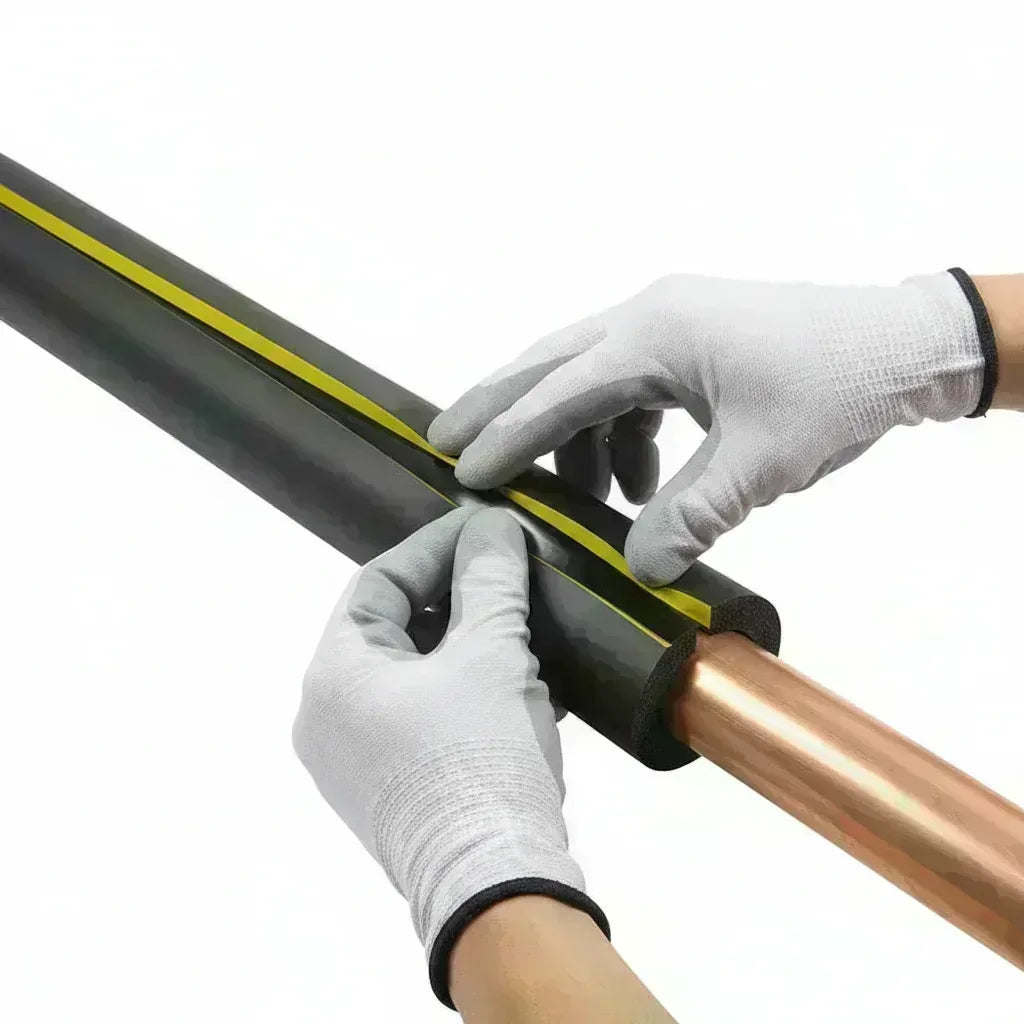 40×114 K-Flex ST/SK Self-Seal | Pre-Slit Tube Insulation with Adhesive Tape (2m) - kflexsupplies.com